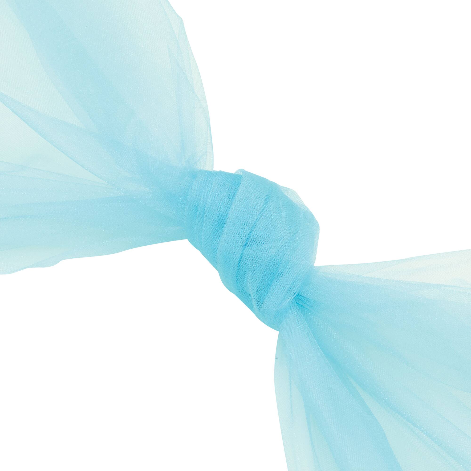 Wyla Blue Shiny Tulle